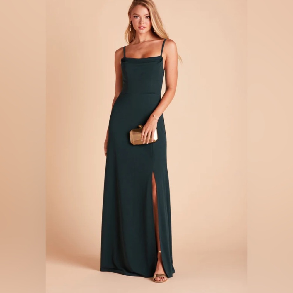 Birdy Grey ASH DRESS CREPE EMERALD Green XS NEW NWT BRIDESMAID Wedding